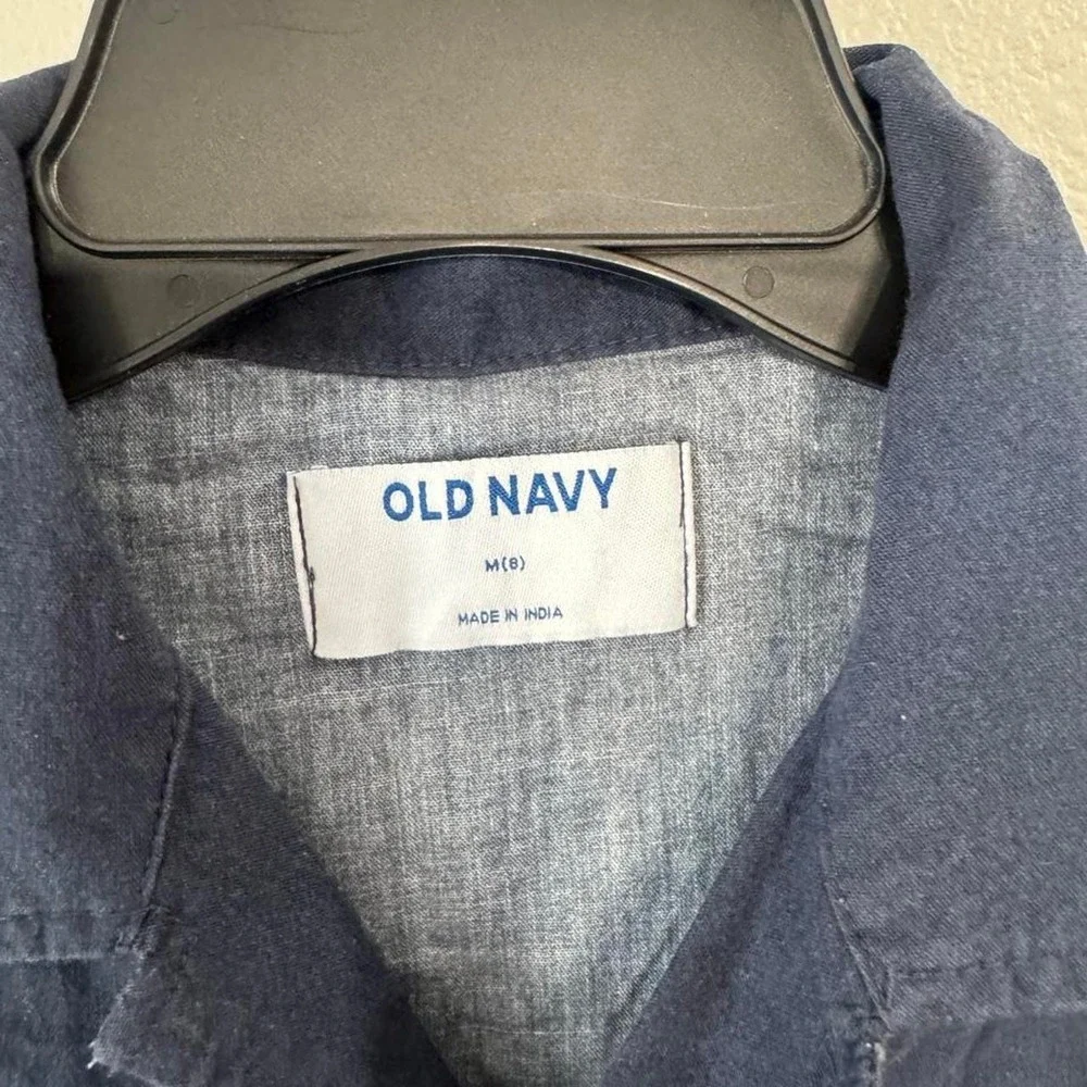 Old navy kids boys shirt M 8